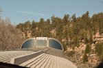 Grand Canyon Railway view from Coconino Dome interior